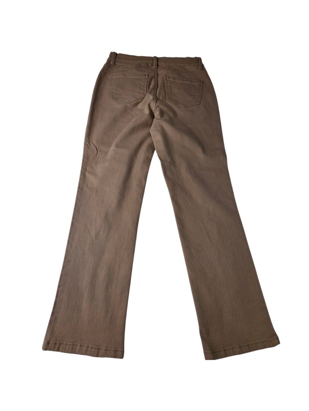 Gloria Vanderbilt Amanda Petite Brown Cotton Blend Pants Size 4P